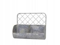 Półka cynkowa z kratką