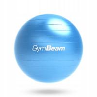 Мяч для упражнений гимнастический фитнес реабилитационный насос-GymBeam 65 см