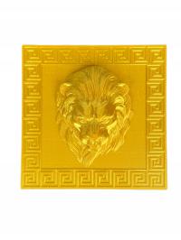 Anemostat nawiewny wywiewny 100 złoty ozdobny lew kwadratowy