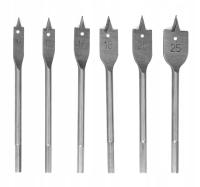 СВЕРЛА ПО ДЕРЕВУ ПЛОСКИЕ ПЛАСТИНЧАТЫЕ ШИРОКОФОРМАТНЫЕ 10-25