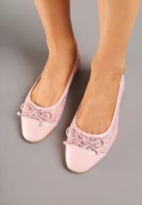Born2Be Różowe Balerinki damskie