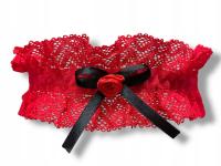 КРАСНАЯ НЕЖНАЯ ПОДВЯЗКА ИДЕАЛЬНО ПОДХОДИТ ДЛЯ ВЫПУСКНОГО ВЕЧЕРА 2XL / 3XL