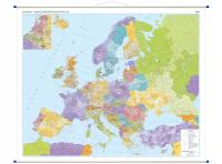 Europa kodowa mapa ścienna kody pocztowe 1:3 000 000 XXL AKTUALNA ArtGlob