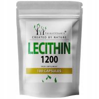 FOREST VITAMIN Lecithin 1200 100caps LECYTYNA MÓZG PAMIĘĆ KONCENTRACJA
