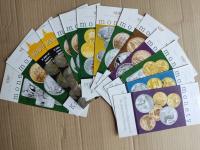 Foldery NBP 2010 komplet 20 szt j.polski