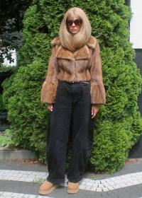 FUTRO Z NOREK-NORKI-NORKA DO AUTA-MINK-S