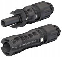 KONEKTOR MC4 EVO2 STAUBLI ORYGINALNY KOMPLET ZŁĄCZY - PRZEWÓD 4/6 mm2