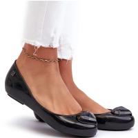 Baleriny gumowe elastyczne czarne Zaxy NN285011