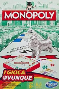 Gra planszowa Monopoly Grab & Go J.włoski P3A198