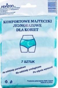 Horizon Jednorazowe majtki poporodowe 7 szt. r.38