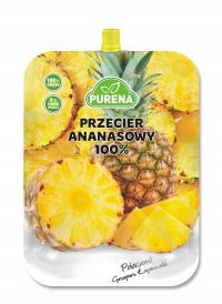 PURENA Pulpa Puree z Ananasa Przecier Ananasowy 100% 250g