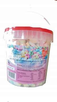 СЕРДЕЧКИ КОНФЕТЫ ПАСТИЛКИ МНОГОФРУКТОВЫЕ ПОРОШКОВЫЕ 1 КГ