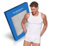 Мужская майка HENDERSON 100% хлопок на бретелях белый * L