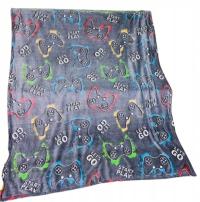 KOC ŚWIECĄCY W CIEMNOŚCI 150x200 PLAYSTATION PAD LEKKI PUSZYSTY PS KONSOLA