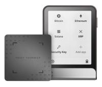 Ledger Portfel klucz kryptowalutowy, E-Ink|Bluetooth|USB-C, do tokenów, NFT