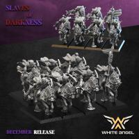 SILENT RIDER x 5 - Bigusson - Druk 3D - White Angels