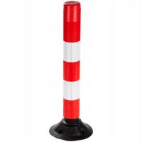 Słupek drogowy, parkingowy, uchylny FLEXPIN - wys. 75 cm