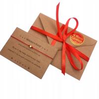 Prezent na święta świąteczny upominek damska bransoletka szczęścia dla niej