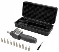 WKRĘTAK DYNAMOMETRYCZNY 1/4 CYFROWY 0.8 - 8 NM ŚRUBOKRĘT Z BITAMI PROTESTER