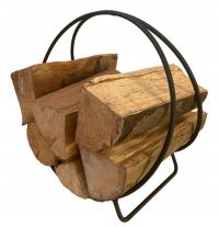 Стеллаж книжный шкаф корзина для дров LOFT En вместительный 45 см современный металл