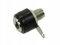 Gniazdo bananowe Talvico AL2321 4 mm czarne