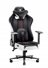 Игровое кресло Diablo X-Player 2.0 Материал Normal Size: белый и черный