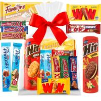 Zestaw Paczka Ciastka HIT Familijne Wafelki Prezent Mikołaj Choinka Dzieci