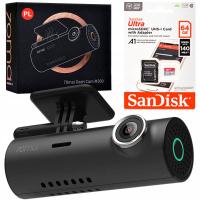 Wideorejestrator 70mai Dash Cam M300 + SanDisk Karta Ultra microSDXC 64GB 140MB/s A1 + Adapter SD