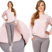 Spodnie ciążowe POLA dresowe M stalowy