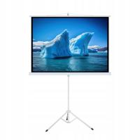 EKRAN RĘCZNY NA STATYWIE 96