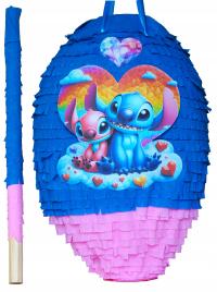 Piniata STICH LILO ANGEL LOVE XL + Kij