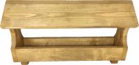 Korytko drewniane 61cm karmidło dla kur drobiu gęsi kaczek koryto na ziarno