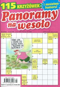 Krzyżówki Panoramy na wesoło 5/2025 Mnóstwo humoru i 115 krzyżówek