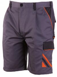 Spodnie robocze INDEX BHP krótkie do pasa unisex grafitowe