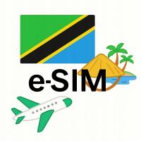 Karta eSIM Internet Roaming 10 GB na 30 dni Zanzibar esimka Tanzania