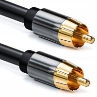 Kabel Coaxial Novaza Tech 5m Przewód Kabel COAXIAL 2x RCA Novaza Tech 5 m