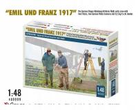 WWI ZAŁOGA JEDNOSTEK FAA EMIL+FRANZ 1917 1:48