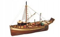 Drewniany model OCCRE Palamos łódź rybacka hiszpańska 1:45