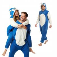 Piżama Onesie Kigurumi Kostium Przebranie Sonic S: 145 - 155 cm
