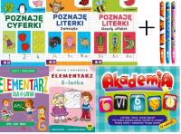 Pakiet ćwiczeń dla sześciolatka + długopis
