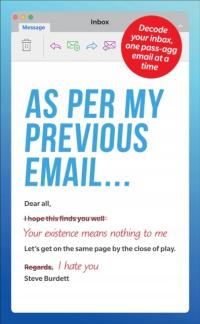 As Per My Previous ...: Decode Your Inbox, One Pass-Agg Message At A