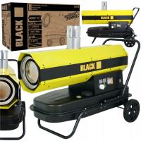 Nagrzewnica dmuchawa olejowa z kominem 25 kW termostat LCD Black Tools