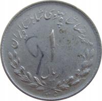 6018. Iran 1 Rial 1956 ( 1335 )