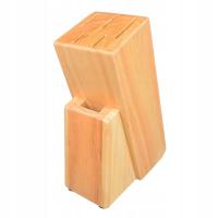 STOJAK NA NOŻE BLOK DREWNIANY NA 5 NOŻY BANQUET