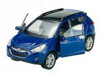 WELLY HYUNDAI TUCSON IX NIEBIESKI 1:34 NOWY METALOWY MODEL 43648