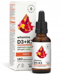 Aura Herbals витамин D3 4000iu K2 MK7 Форте капли 30мл