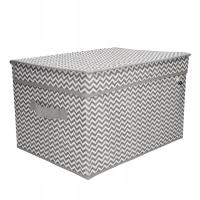 ORAGNIZER TEKSTYLNY 50X40X30 PUDEŁKO DO PRZECHOWYWANIA POJEMNIK DO SZAFY