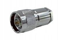 WTYK __ N __ SKRĘCANY NA KABEL 10mm RG213 (0129)