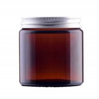 120 ml + słoik szklany brązowy 58/R3 odporne UV aluminiowa nakrętka srebrna