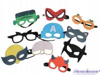 Супергерои войлочные маски супергерой косплей